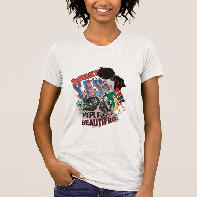 afro  T-Shirt (Framsida)