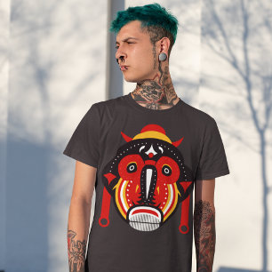 Afro Teke-stammask T Shirt