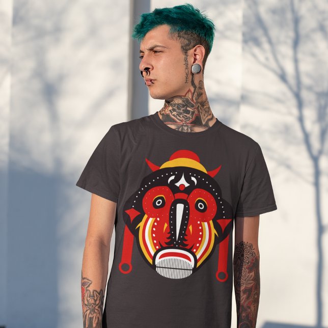 Afro Teke-stammask T Shirt (Skapare uppladdad)
