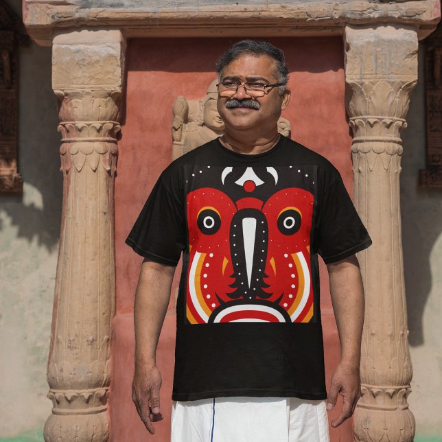 Afro Teke Tribal Art T Shirt (Skapare uppladdad)