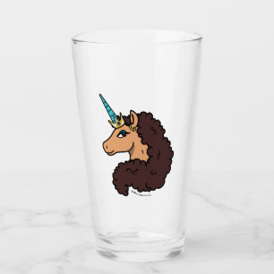 Afro Unicorn Divine Glaskopp