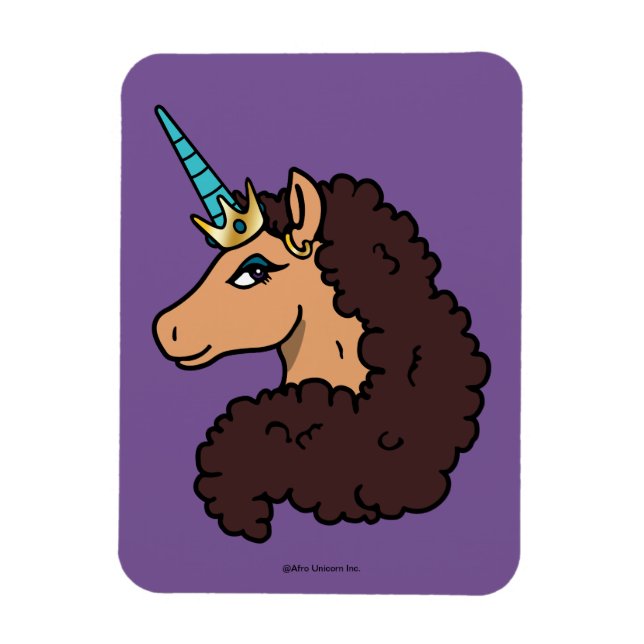 Afro Unicorn | Divine Magnet (Vertikal)