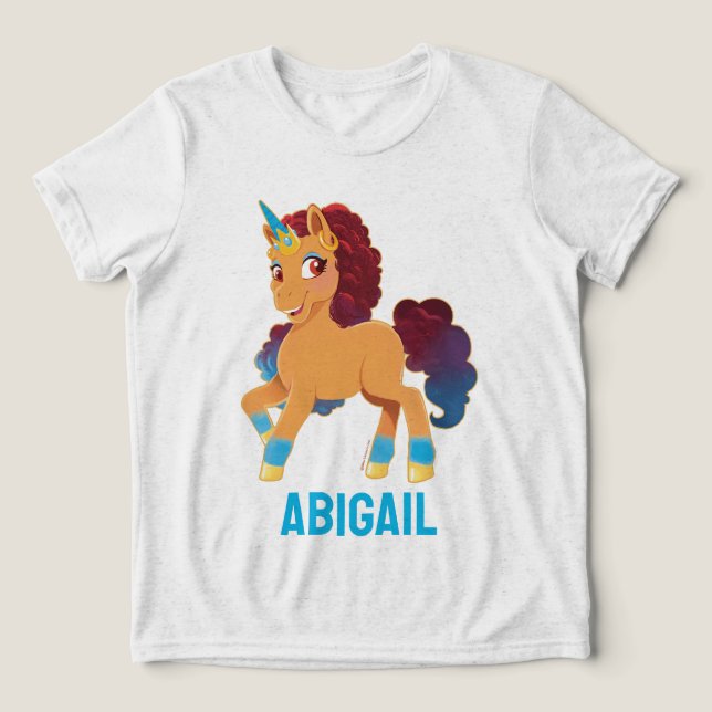 Afro Unicorn | Divine Prancing T Shirt (Design Framsida)