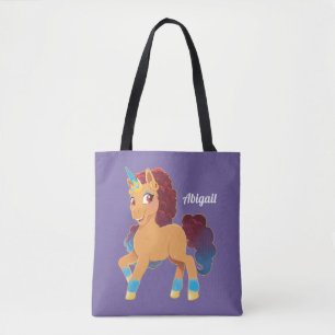 Afro Unicorn Divine Prancing Tygkasse