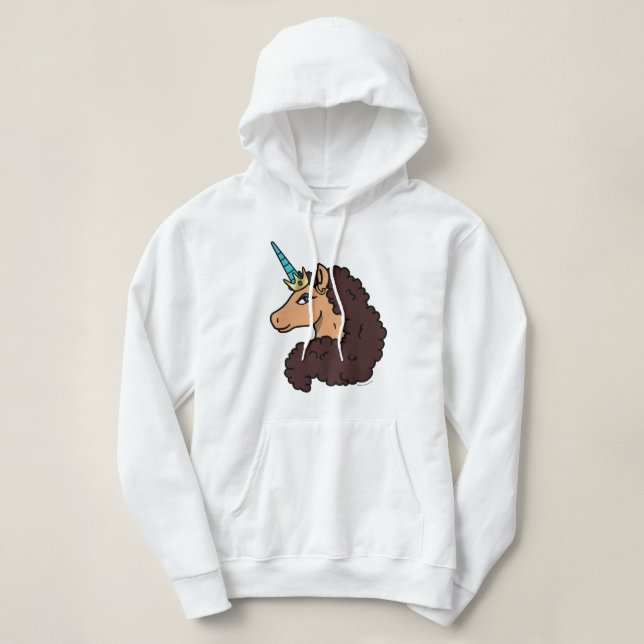 Afro Unicorn | Divine T Shirt (Design framsida)