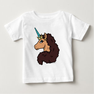 Afro Unicorn   Divine T Shirt