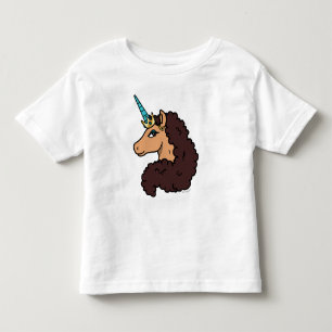 Afro Unicorn Divine T Shirt