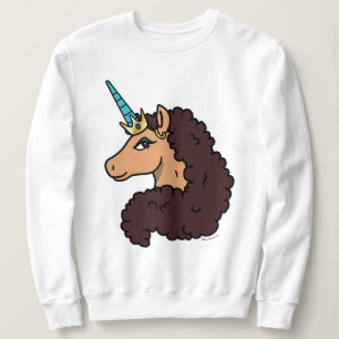 Afro Unicorn Divine T Shirt