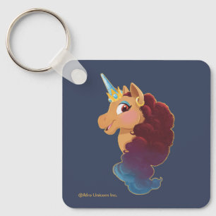 Afro Unicorn Divine the Unicorn Nyckelring