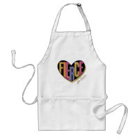 Afro Unicorn Fierce Heart Design