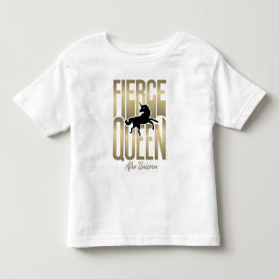 Afro Unicorn Fierce Queen T Shirt