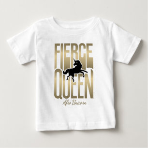Afro Unicorn Fierce Queen T Shirt