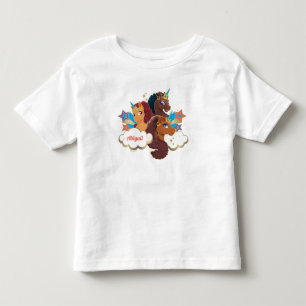 Afro Unicorn "Made of Magic" Trio Design T Shirt