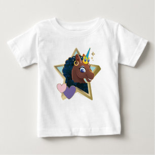 Afro Unicorn Magic Star T Shirt