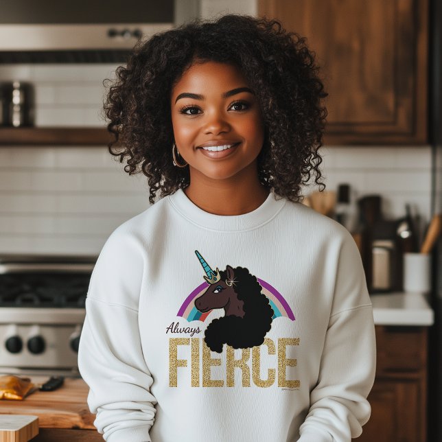 Afro Unicorn | Magisk - alltid häftig T Shirt (Skapare uppladdad)