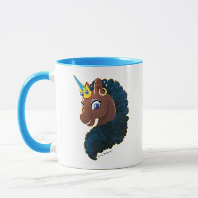 Afro Unicorn | Magisk Mugg (Vänster)