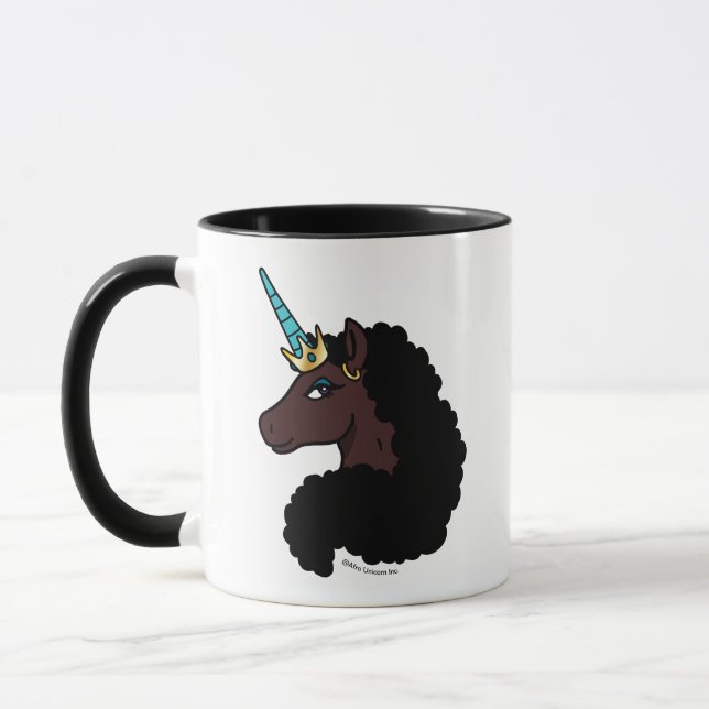 Afro Unicorn | Magisk Mugg (Vänster)