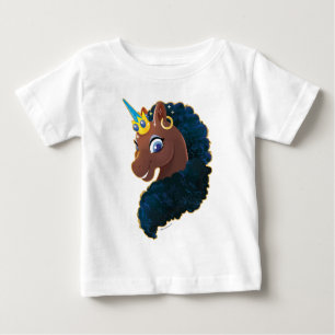 Afro Unicorn Magisk T Shirt