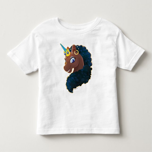 Afro Unicorn | Magisk T Shirt (Framsida)
