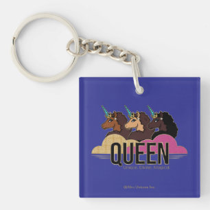 Afro Unicorn Queen Trio Design