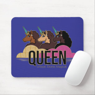 Afro Unicorn Queen Trio Design Musmatta