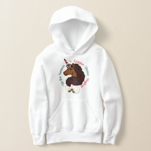 Afro Unicorn "Tis the Season Helgdag Unicorn T Shirt