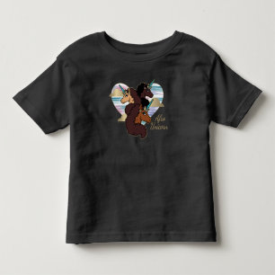 Afro Unicorn Trio Heart Design T Shirt