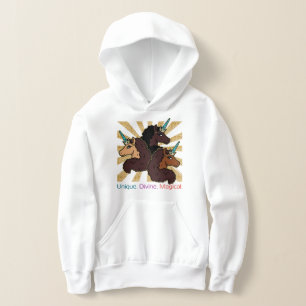 Afro Unicorn Trio: Unik, gudomlig och magisk T Shirt