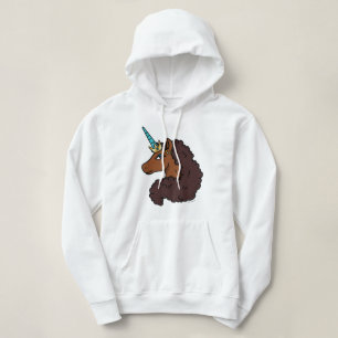 Afro Unicorn Unik T Shirt