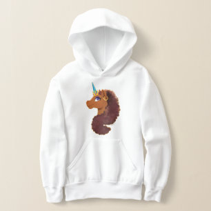 Afro Unicorn Unik T Shirt