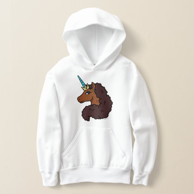 Afro Unicorn | Unik T Shirt (Laydown)