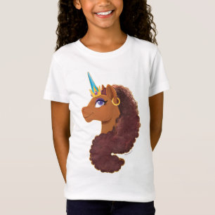 Afro Unicorn   Unik T Shirt