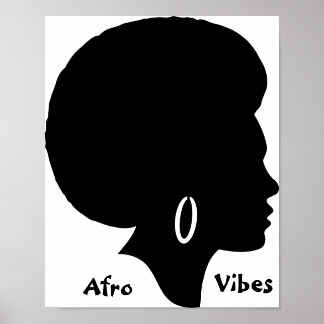 Afro Vibes Art Poster (Framsidan)