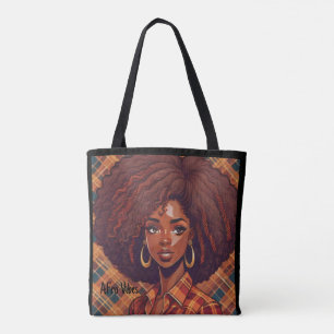 Afro Vibes tote för livet Tygkasse