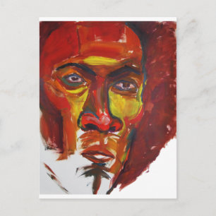 Afro Vykort
