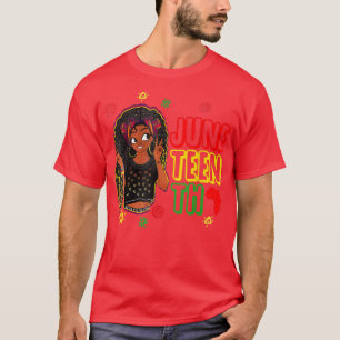 Afro Women Black Queen African American Melanin Ju T Shirt