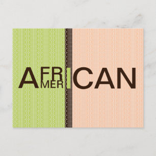 afroamerikan vykort