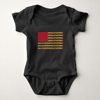 Afroamerikansk flagg T-shirt