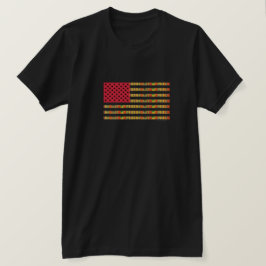 Afroamerikansk Flagg T-Shirt