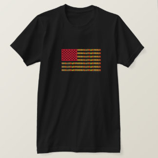 Afroamerikansk Flagg T-Shirt