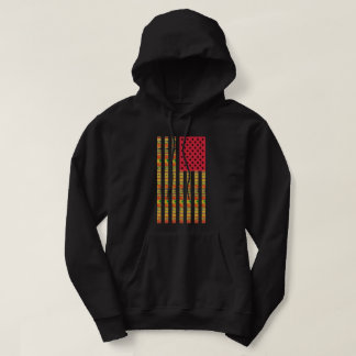 Afroamerikansk flagg T-shirt Hoodie