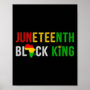 Afroamerikansk frihet Svart historia 19 juni 4 Poster