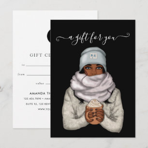 Afroamerikansk julklappscertifikat
