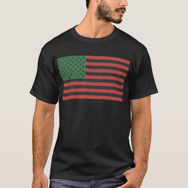 Afroamerikansk Juneteenth T-Shirt (Framsida)