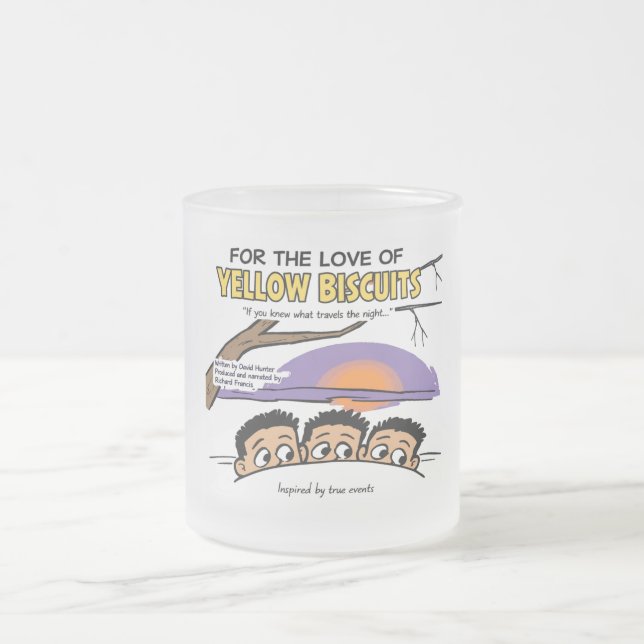 Afroamerikansk ljudbok frostad glasmugg (Center)