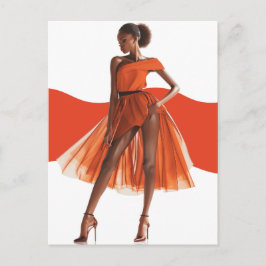 Afroamerikansk svart drottning melanin Sista Shopp Vykort