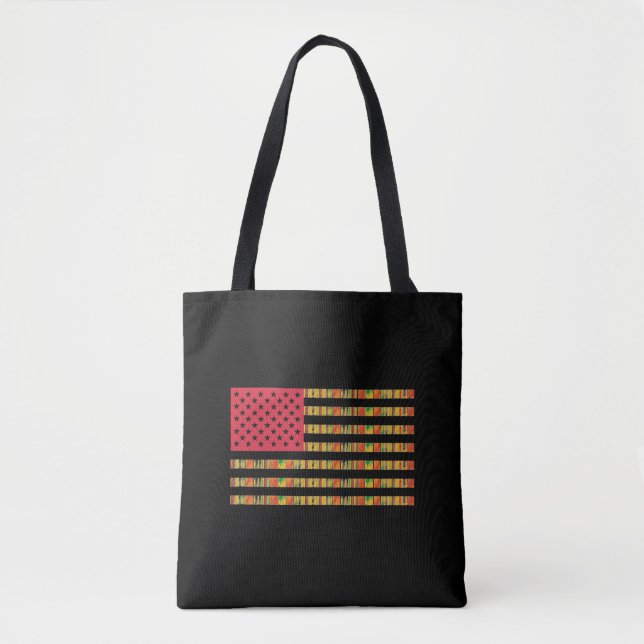 Afroamerikansk Tote Tygkasse (Framsida)