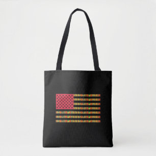Afroamerikansk Totebag Tygkasse