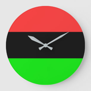 Afroamerikanska diasporans flagga  stor klocka