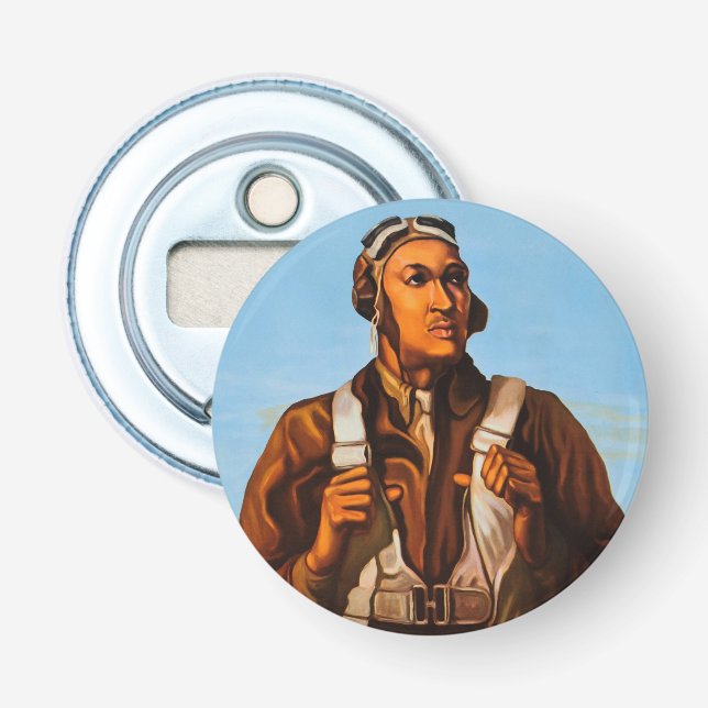 Afroamerikanska flygare jaktpiloter från andra vär flasköppnare (Framsidan)